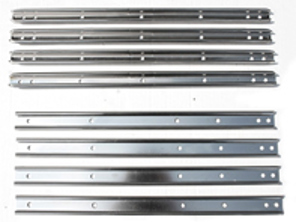 Oberes und unteres Sitzschienenset. Porsche 356C / 911 912 1965-1973 - 64452130106SET, 64452130106, 644-521-301-06-SET