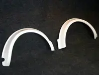Rear fender flares 934 Look. Porsche 911/930 1974-89 - TK50B