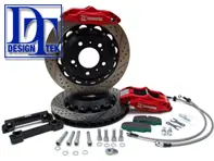 DesignTek GT Big Brake Kit (Rear) Porsche. Brake Disc Size: 355x28 - 98635242301, 99635242113, 98635242401, 99635242213