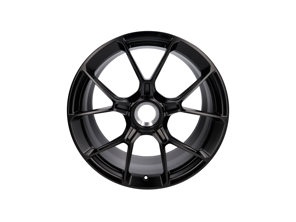 Jante avant 20' GT3 en alliage noir satiné pour Porsche 992 GT3 / GT3 RS - 9GT601025CJE1, 9GT601025C, 9GT601025BJE1, 9GT601025B