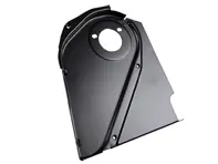 Cache moteur avant gauche. Porsche 911 1969-77 - 90110607101, 1682601270, 591091-3 - 1682601270