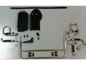 Refroidisseur d'huile double ST/R Kit complémentaire pour réservoir de carburant à remplissage central. Porsche 911/930 65-89 - 0200018