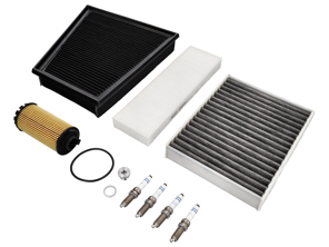 Kit di manutenzione e assistenza per Porsche 2.5ltr 718 Boxster, 718 Cayman - 982129620B, 9P1819631, 9A790560600, PAF008309, 90012310630, 00004400204 - OPC115466