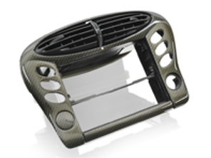 Grille d'aération centrale en carbone. Porsche 986 Boxster >>02 - 00004480087