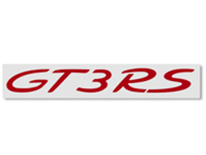 Logo 'GT3 RS' en Rouge Indien pour Porsche 996 GT3 RS - 99655923795