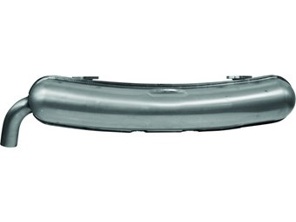 Marmitta di scarico / scatola posteriore del silenziatore uscita 60mm. SSI Porsche 911 65-73 Con omologazione TÜV/CEE - 1620611200, 92.210SSI, 92210SSI, 90111101105, 91111110200, 91111102500, 91111102505