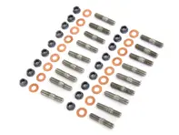 Inconel exhaust head stud kit. Porsche 996TT/ 997TT/ GT3 / GT2 - 90037813100, 90037822709, 99907507400, 90037822701, 99907353501, 99907507400, 99907353501, 99907507400