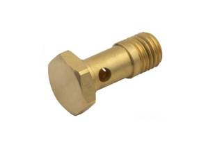 Boulon banjo pour l'admission de carburant du carburateur Weber. Porsche 911 - 90110093800 - 1615154908, PM-O194-0
