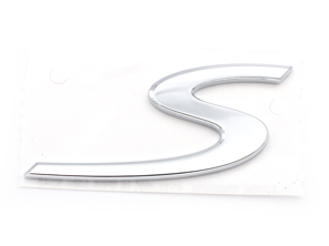 MACAN - Chrom-Heckplakette für Porsche 95B Macan - 95B853675, 95B853675G, 95B853675F