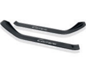 Listelli sottoporta con scritta “Targa”, in fibra di carbonio. Porsche 996 targa - 99655198406