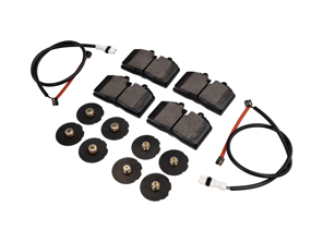 Kit pastillas de freno TRASERO, sensores y calzas Porsche 993 C4 Brembo - 96435193903, 99361236501, 99635208600, 99635208602