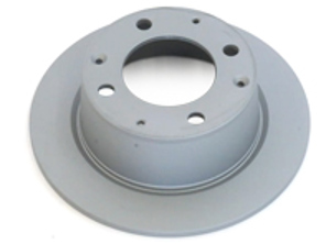 Brake disc rotor, Rear. Standard Coat Z. Porsche 914 1.7/1.8/2.0 - 460.1007.20, 91435240110, 31309228 - 460.1007.20