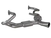 Collettore di scarico sportivo con scatole, stile Sebring. Porsche 356 - 1620101200, PO-92751, 61611101005 - 1620101200