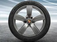 20' Cayenne Sport Classic in Platinum (Seidenglanz) Alufelgen & Winterreifen Original Porsche - 9Y0044610E