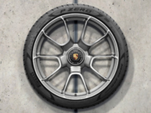 Jantes et pneus été 20"/21" Turbo S Exclusive Design Platinum Silver pour 992 (911) Turbo - 992044660AH