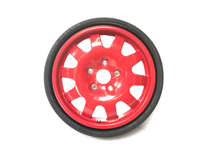 Ruota di emergenza con pneumatico pieghevole. Porsche 991 / 981 Boxster / 981C Cayman - 99136202000