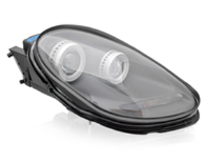 Headlamp. Porsche Carrera GT (LHD cars) - 98063105801, 98063105701
