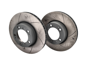 Pacchetto dischi freno ANTERIORI scanalati Porsche 996 / 997 / 986 / 987 (99635140501 / 99635140601) - 99635140501, 99635140601