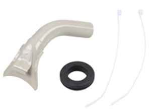 Ugello di sbrinamento con anello in gomma e morsetto, POSTERIORE. Porsche 911/912 (1965-68) - 90157204122, 90157204222, 99970204050, 99951300340, 99951300240 - 1628000550, 1628000560