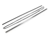 Moulure de bas de caisse + joint en caoutchouc. Porsche 911 1965-73 - 90155901122 - 1686500600