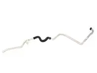 Conduite de retour d'huile. Porsche 993 Turbo - 99320725252, 99320725254, 99320725255