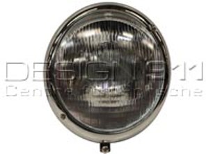 Koplamp. Porsche 356 1955-68 links gestuurd - 64463110107, 35662014, 356 62014, 111941021A, 111941039, 8195101302