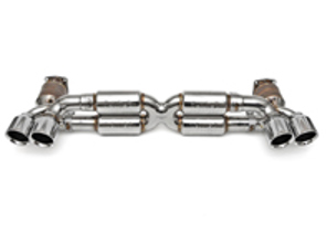Système d'échappement Supersport Race X-Pipe (sans catalyseur). Porsche 991.2 Turbo / Turbo S - 99111173140, 99111173171