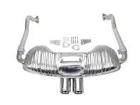 Exhaust Muffler / Silencer Sports DesignTek for 987.1 Boxster / 987.1 Cayman - 98711311200, 98711311204, 98711311205, 987113112AX, 98711311801, 98711311802, 987113118AX, 98711311400, 98711311402, 98711311403, 987113114AX, 98711311100, 98711311104, 98711311105, 987113111AX, 98711311701, 98711311702, 987113117AX, 98711311300, 98711311302, 98711311303, 987113113AX, 98711351260, 987113512CX, 98711311800, 98711351160, 987113511CX, 98711311700 - M&M87050/1