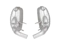 Exhaust OE-style set sport with TÜV/EEC approval Porsche 996 C2 / C4 / C4S 1997-05 - 1620602210, 96330S, 99611121000, 96.330S, 705332040, 99611112155, 99611112156, 99611112157, 99611112255, 99611112256, 99611112257, 99611113154, 99611113157, 99611113168, 99611113254, 99611113257, 99611113268 - 96.330S, 1620602210