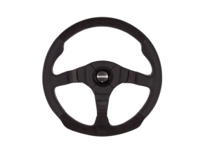 Volante dark fighter nero / alcantara nero- Momo