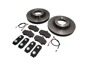 Paquete Pastillas y Discos de Freno DELANTERO Porsche 997 3.8L C4S - 99635140904, 99635140903, 99635141004, 99635141003