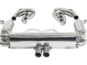 CARGRAPHIC GT Sport Exhaust System Backdate With ID45 GT Manifold Set, Without Heating, GT3 Look. Porsche 964 Carrera 2/4/RS - 96411104504, 96411104605, 96411104502, 96421103905, 96421103932, 96421104004