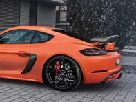 Spoiler posteriore in fibra di carbonio TechArt tipo II. Porsche 718 Cayman - 082.100.811.009, +81100811000, +91100810200