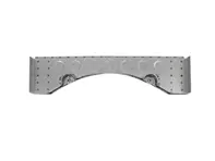 Chassis dwarsbalk achter. Porsche 356 Pre-A - 35649051, 356 49051 - PP187PA, P187PA