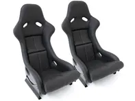 Seats in RennSport Style, Black. Porsche 964 / 993 - P964108-S