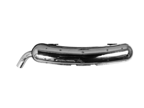 Auspuffendschalldämpfer / Schalldämpfer-Heckkasten. Mit TÜV/EWG-Zulassung. Porsche 911 1974-83 (2 Ein / 1 Aus) - 1620608400, 92.211S, 92.211, 92.211OE, 91111102501, 1620607900 - 92.211S, 1620608400