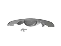 Piastra di copertura posteriore in lamiera del motore. Porsche 356 - 36906122, 369 06122 - PP137CB