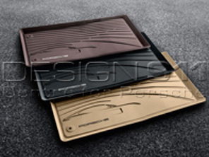 Tapis de sol intérieurs en caoutchouc. Porsche 971 Panamera RHD - Volant à droite - 971044800A1E0, 971044800A3G0, 971044800A4H0