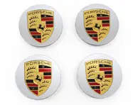 Copricerchi con cresta colorata per Porsche Macan (set di 4) - 00004460713, 00004460513