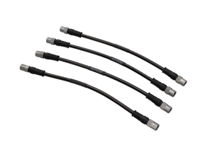 Brake hoses Braided stainless steel (Set of 4) Front & Rear Porsche 996 - 99635513901, 99635513903, 9963551390, 99635513902, 99635513900, 99635513904