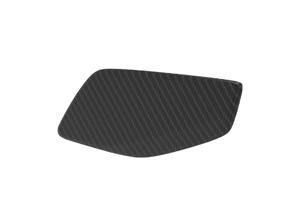Plaques d'extrémité d'aile de spoiler arrière en fibre de carbone. Porsche 992 GT3 - 9GT827867OK1, 9GT827868OK1 - 1016.992.07