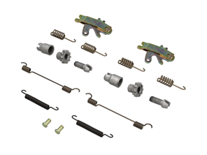 Kit ressorts pour mâchoires de frein à main. Porsche 924 turbo / 944 1982-85 - 99335207100, 298609723, 90135295410, 90135293210, 92835295702, 95135209000, 477409459, 477609459A