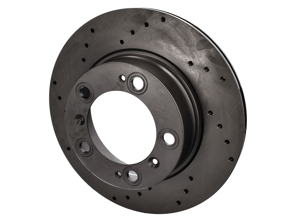 Rotore disco freno forato Posteriore. Porsche 986 Boxster (codice OE 98635240104) - 98635240104, 24012001761, 09D58011, 92088900, 460152420, P2013V - DDF2023C, DF6338