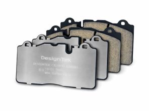 Plaquettes de frein avant/arrière DesignTek pour disques de frein en carbone-céramique. Porsche 982 Boxster / Cayman - 982698151C, 982698451C - CBL99103