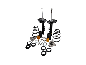 Kit de révision de suspension avant (amortisseurs, ressorts, supports et visserie) pour Porsche 986 Boxster 1997-2004 - 98634304102, 98634304104, 98634304120, 98634304122, 98634304123, 98634353101504, 98634353105504, 98634353109504, 99634301804, 99734301800, 99734301801, 99634351503, 99634351504, 99634351505, 99634350500, 99634330102, 99634351100, 99634351101, 99634351701, 99634310702, 99634310703, 90038001209, 90038001201, PAF912799, PAF103353, 99908444709, 99908444701, PAF003923, 99634351300