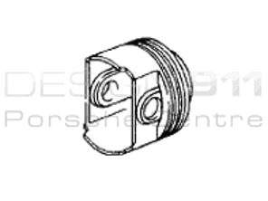 Engine Pistons. Porsche Boxster 986 3.2L 2002>> - 99610303210, 99610303211