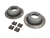 HINTERE Bremsbeläge und Bremsscheibenpaket Porsche 912 / 911T 65-68