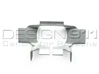 Piastra di supporto ganascia freno a mano. Porsche Boxster S 986 - 99635280701