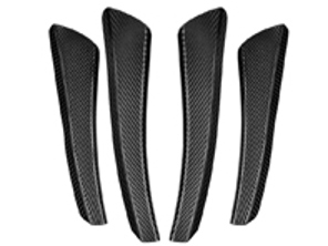 Carbon fibre front bumper dive plane kit. Porsche 991.2 GT3 / GT3 RS - A0208A-M, A0208A-P