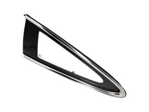 Cristal de ventana lateral trasera, aspecto aluminio. Porsche 992 GT3 / RS / ST 2021>> - 99284529, 992845297AA, 992845298AA, 992845297AAV09, 992845298AAV09